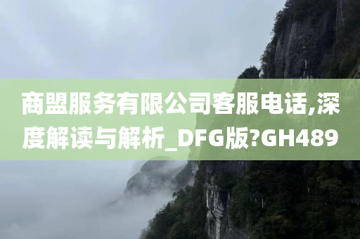 商盟服务有限公司客服电话,深度解读与解析_DFG版?GH489