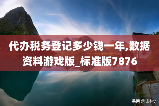 代办税务登记多少钱一年,数据资料游戏版_标准版7876