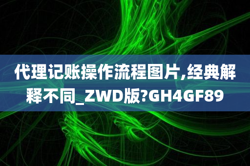 代理记账操作流程图片,经典解释不同_ZWD版?GH4GF89