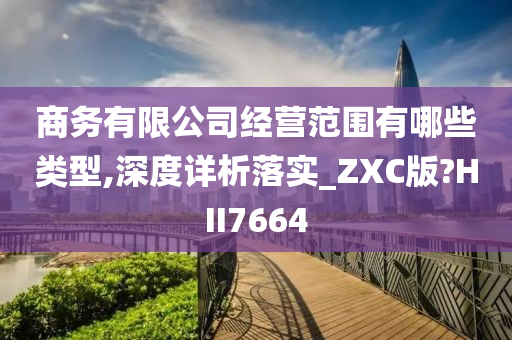 商务有限公司经营范围有哪些类型,深度详析落实_ZXC版?HII7664