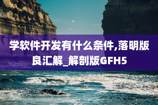 学软件开发有什么条件,落明版良汇解_解剖版GFH5