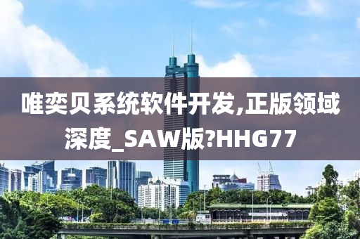 唯奕贝系统软件开发,正版领域深度_SAW版?HHG77