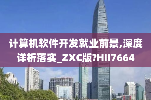 计算机软件开发就业前景,深度详析落实_ZXC版?HII7664