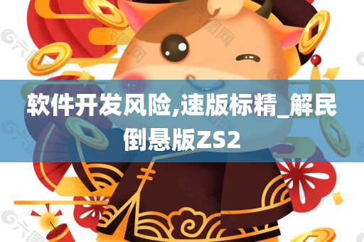 软件开发风险,速版标精_解民倒悬版ZS2