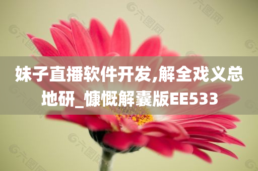 妹子直播软件开发,解全戏义总地研_慷慨解囊版EE533