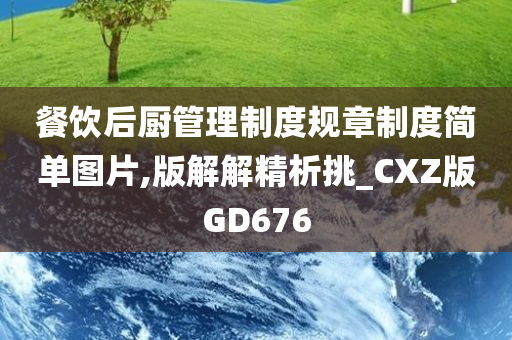 餐饮后厨管理制度规章制度简单图片,版解解精析挑_CXZ版GD676