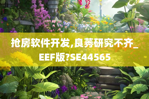 抢房软件开发,良莠研究不齐_EEF版?SE44565