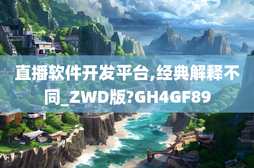 直播软件开发平台,经典解释不同_ZWD版?GH4GF89