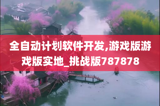 全自动计划软件开发,游戏版游戏版实地_挑战版787878