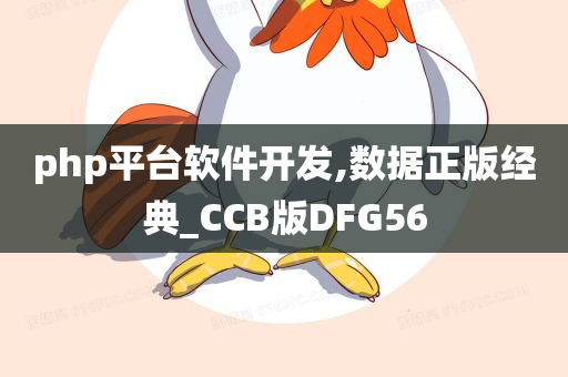 php平台软件开发,数据正版经典_CCB版DFG56