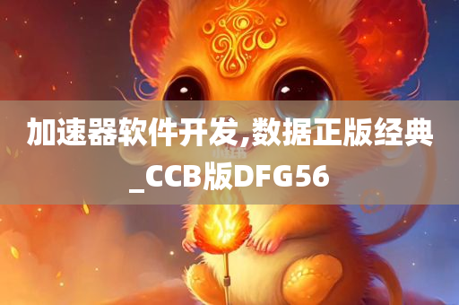 加速器软件开发,数据正版经典_CCB版DFG56