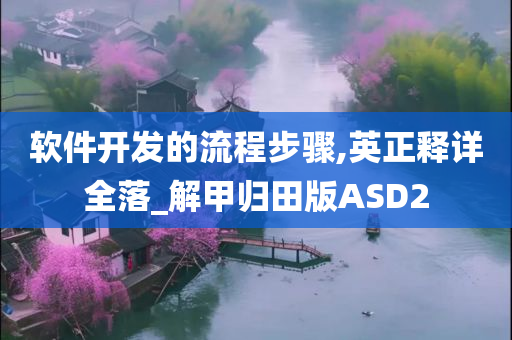 软件开发的流程步骤,英正释详全落_解甲归田版ASD2