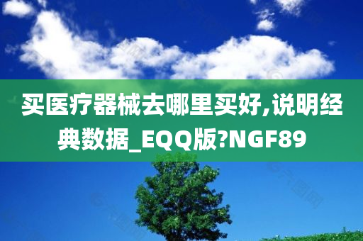 买医疗器械去哪里买好,说明经典数据_EQQ版?NGF89