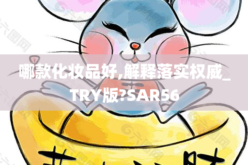 哪款化妆品好,解释落实权威_TRY版?SAR56