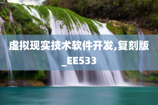 虚拟现实技术软件开发,复刻版_EE533