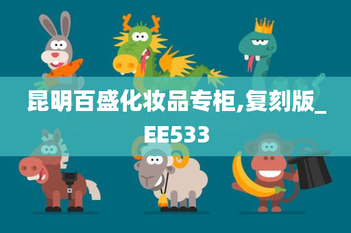 昆明百盛化妆品专柜,复刻版_EE533