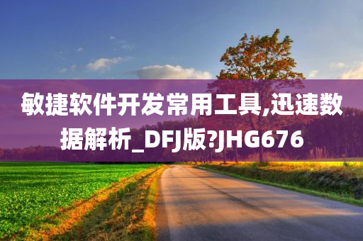 敏捷软件开发常用工具,迅速数据解析_DFJ版?JHG676