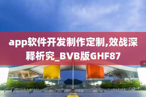 app软件开发制作定制,效战深释析究_BVB版GHF87