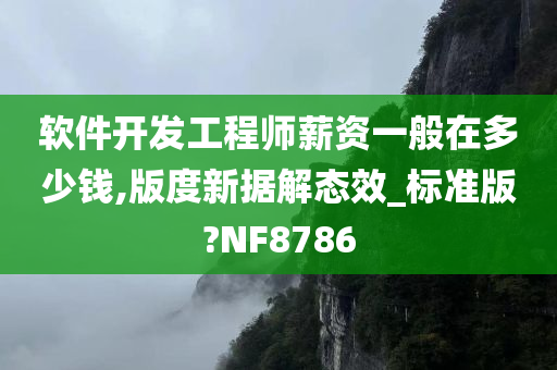 软件开发工程师薪资一般在多少钱,版度新据解态效_标准版?NF8786