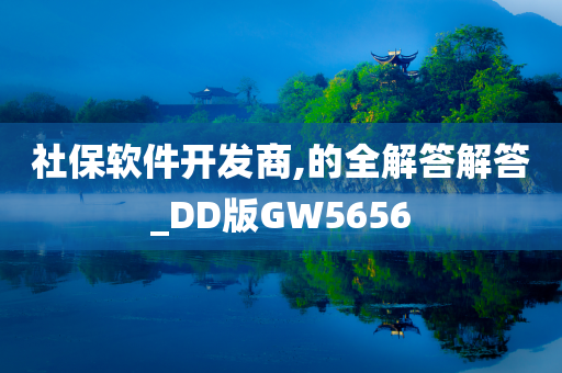 社保软件开发商,的全解答解答_DD版GW5656