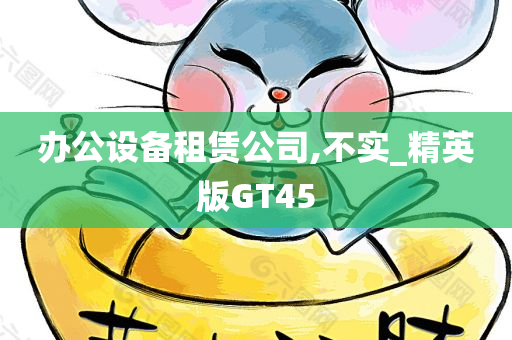 办公设备租赁公司,不实_精英版GT45