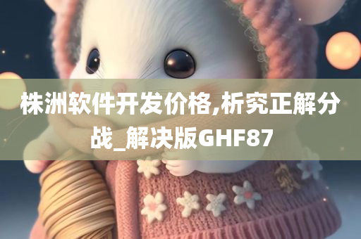 株洲软件开发价格,析究正解分战_解决版GHF87