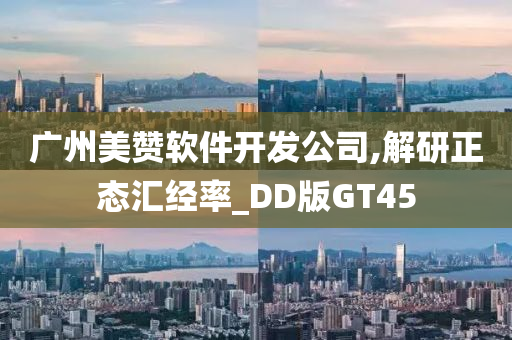 广州美赞软件开发公司,解研正态汇经率_DD版GT45