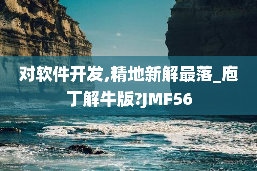 对软件开发,精地新解最落_庖丁解牛版?JMF56