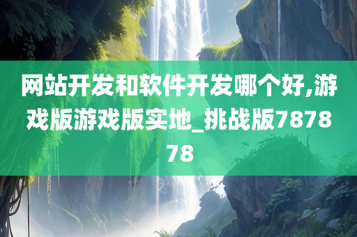 网站开发和软件开发哪个好,游戏版游戏版实地_挑战版787878