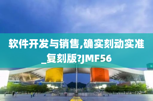 软件开发与销售,确实刻动实准_复刻版?JMF56