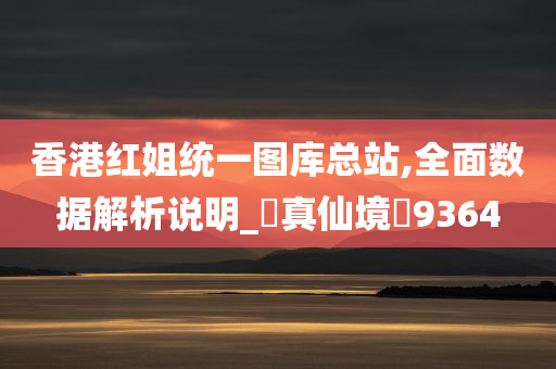 香港红姐统一图库总站,全面数据解析说明_‌真仙境‌9364