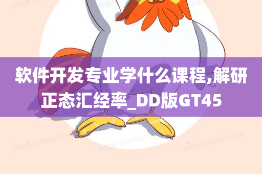 软件开发专业学什么课程,解研正态汇经率_DD版GT45