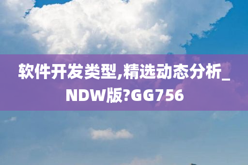 软件开发类型,精选动态分析_NDW版?GG756