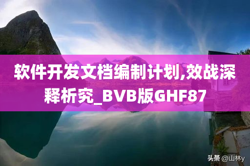 软件开发文档编制计划,效战深释析究_BVB版GHF87