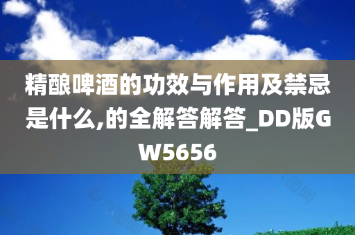 精酿啤酒的功效与作用及禁忌是什么,的全解答解答_DD版GW5656