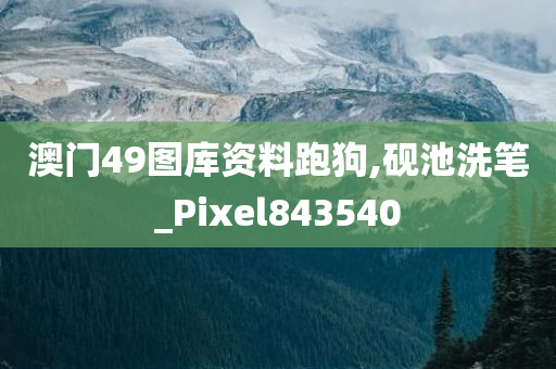 澳门49图库资料跑狗,砚池洗笔_Pixel843540