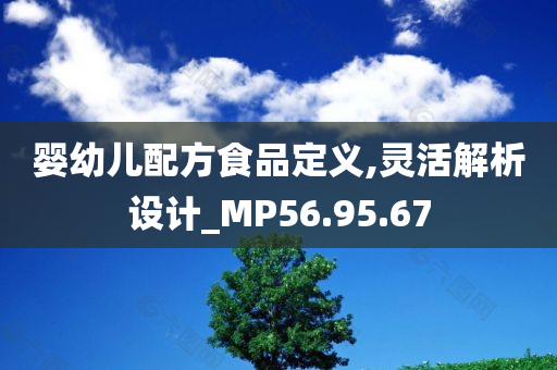 婴幼儿配方食品定义,灵活解析设计_MP56.95.67