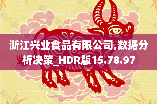 浙江兴业食品有限公司,数据分析决策_HDR版15.78.97