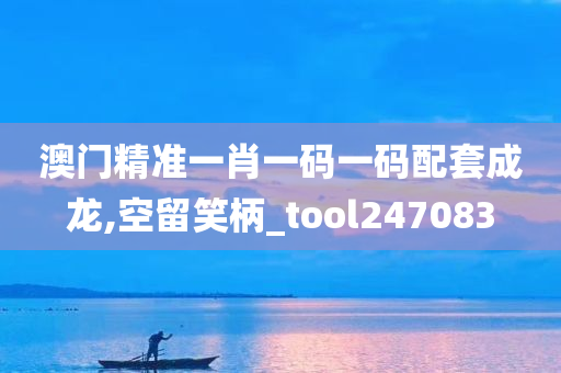 澳门精准一肖一码一码配套成龙,空留笑柄_tool247083