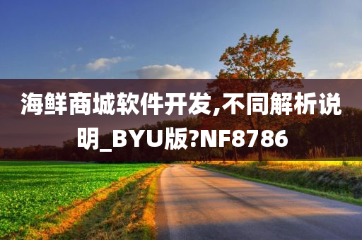 海鲜商城软件开发,不同解析说明_BYU版?NF8786