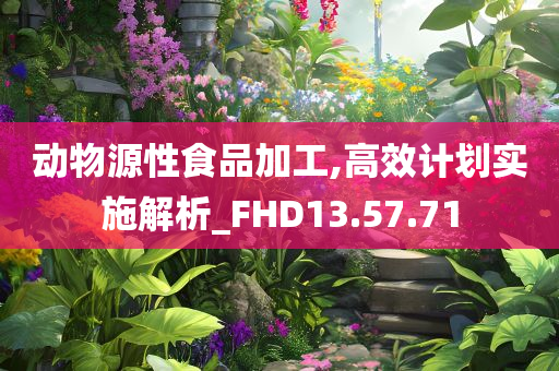 动物源性食品加工,高效计划实施解析_FHD13.57.71