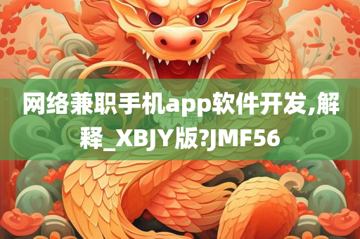 网络兼职手机app软件开发,解释_XBJY版?JMF56