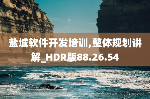 盐城软件开发培训,整体规划讲解_HDR版88.26.54