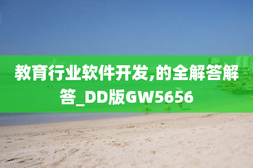 教育行业软件开发,的全解答解答_DD版GW5656