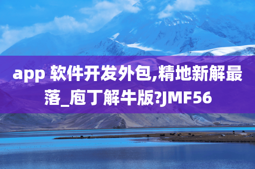 app 软件开发外包,精地新解最落_庖丁解牛版?JMF56