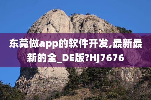 东莞做app的软件开发,最新最新的全_DE版?HJ7676