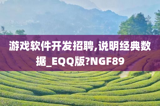 游戏软件开发招聘,说明经典数据_EQQ版?NGF89