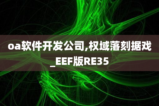 oa软件开发公司,权域落刻据戏_EEF版RE35