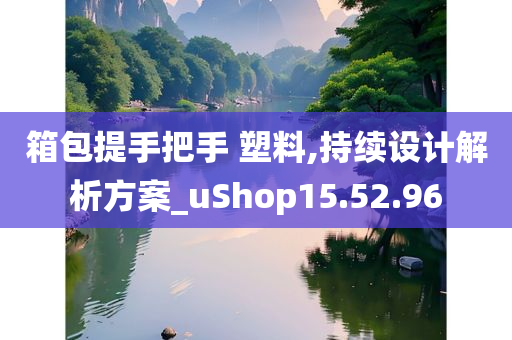 箱包提手把手 塑料,持续设计解析方案_uShop15.52.96