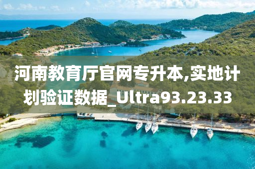 河南教育厅官网专升本,实地计划验证数据_Ultra93.23.33